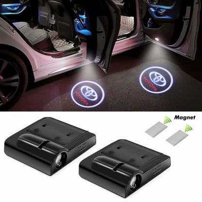 Car LED Door Shadow Light Logo Projector for Toyota – Pack of 2